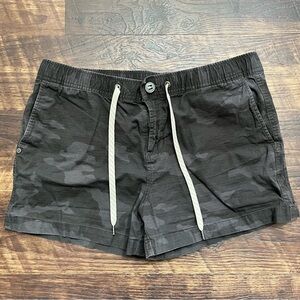 Vuori V364 camo Ripstop drawstring outdoor athletic shorts hiking large